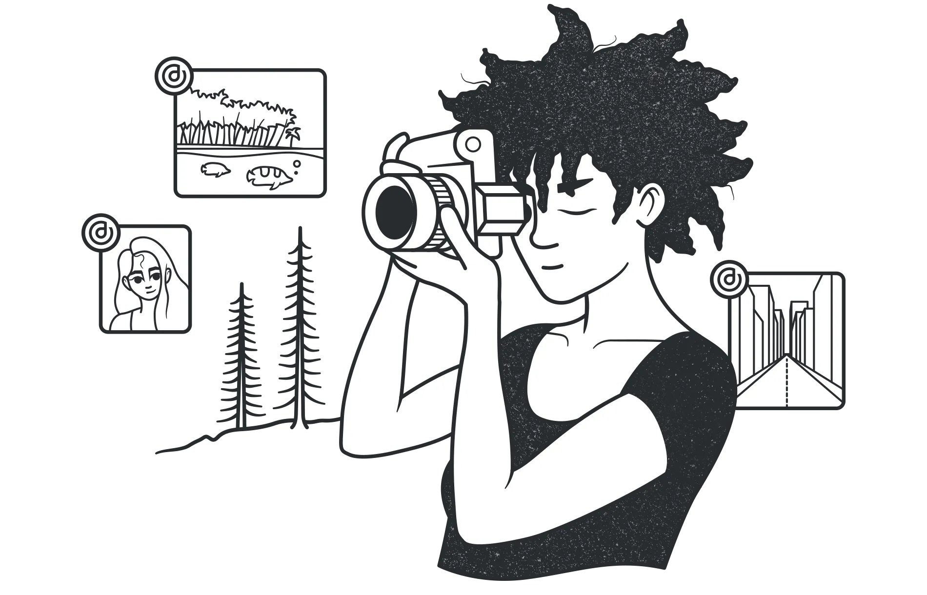A photographer