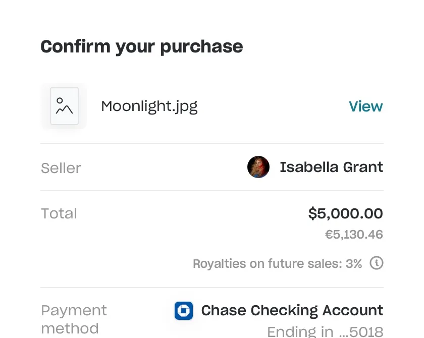 Purchasing a copyright