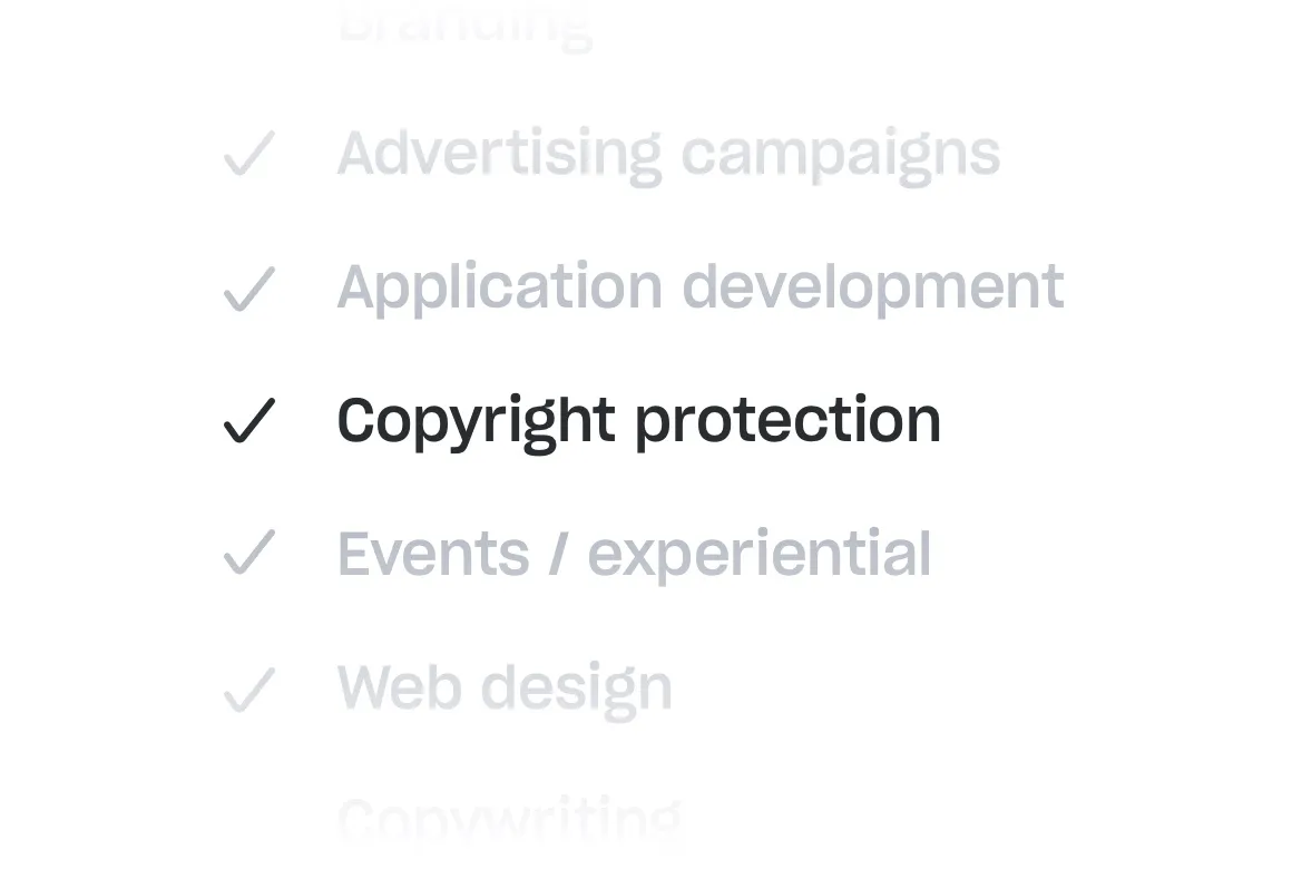 Offer your clients copyright protection