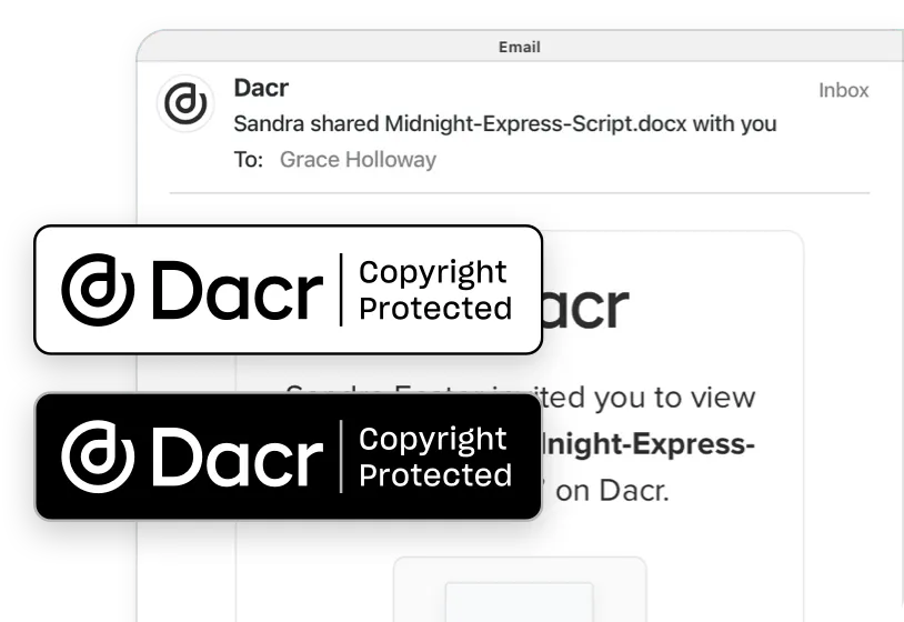 Securely share your copyrights with other people